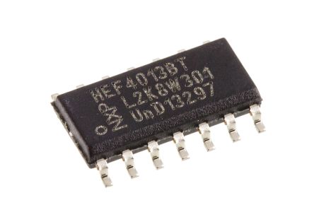 Nexperia IC Flip-Flop, D-Typ, 4000, Differential, Single Ended, Positiv-Flanke, SOIC, 14-Pin