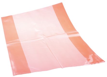 RS PRO ESD Beutel Pink, Stärke 0.075mm X 460mm X 630mm, 20 Stück