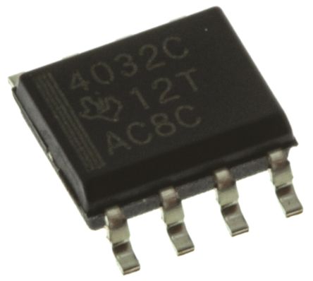 Texas Instruments THS4032CD, Op Amp, 120MHz, 10 → 28 V, 8-Pin SOIC