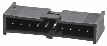 Molex C-Grid III Leiterplatten-Stiftleiste Gerade, 10-polig / 1-reihig, Raster 2.54mm, Kabel-Platine,