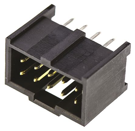 Molex C-Grid III Leiterplatten-Stiftleiste Stecker Gerade, 10-polig / 2-reihig, Raster 2.54mm, Kabel-Platine,