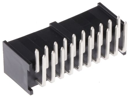 Molex C-Grid III Leiterplatten-Stiftleiste Gewinkelt, 20-polig / 2-reihig, Raster 2.54mm, Kabel-Platine,