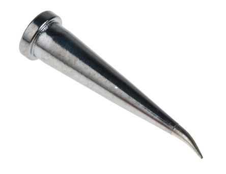 威乐 弯曲锥形烙铁头, LT系列, 0.2 mm针尖