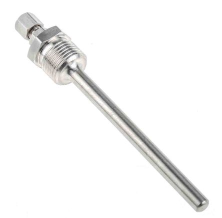 RS PRO Thermowell For Use With Temperature Sensor, 1/2 BSP, 3mm Probe, RoHS Compliant Standard
