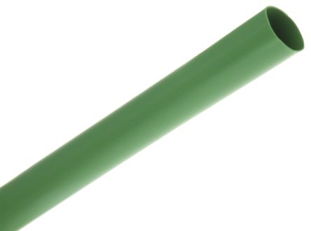 TE Connectivity 聚烯烃热缩管, RNF-100系列, 9.5mm直径, 1.2m长, 绿色, 2:1