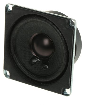 Visaton Lautsprecher 4Ω 50mm 4W, Breitband Rund Lautsprecher Bis 8 Cm / 3 Lautsprechergröße, 150 Hz → 20 KHz