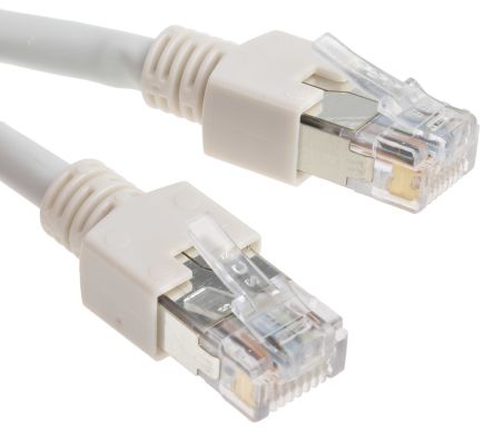 Brand-Rex Ethernetkabel Cat.5e, 5m, Grau Patchkabel, A RJ45 F/UTP Stecker, B RJ45, LSZH