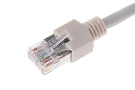 Brand-Rex Câble Ethernet Catégorie 5e F/UTP, Gris, 1m LSZH Avec Connecteur Droit