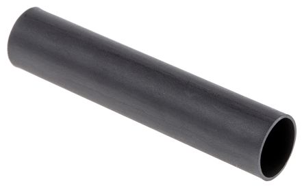 TE Connectivity Tubo Termorretráctil De Poliolefina Negro, Contracción 4:1, Ø 10.8mm, Long. 65mm, Forrado Con Adhesivo