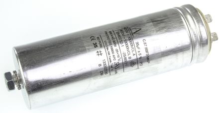 KEMET C87, Polypropylen Motorkondensator, 35μF, ±5% / 500Vac, Gehäusemontage