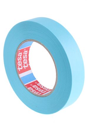 Tesa 4438 Papier Abdeckband Blau, Stärke 0.17mm Acryl-Kleber 25mm X 50m