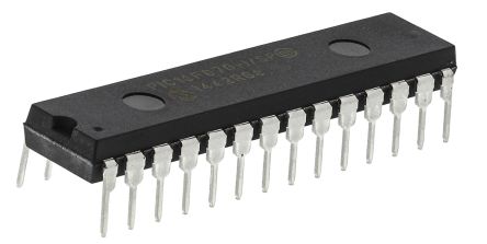 Microchip Mikrocontroller PIC16F PIC 8bit THT 2000 X 14 Wörter, 64 X 8 Wörter SPDIP 28-Pin 20MHz 128 B RAM