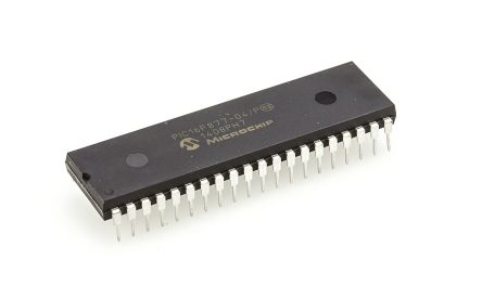 Microchip Mikrocontroller PIC16F PIC 8bit THT 256 X 8 Wörter, 8000 X 14 Wörter PDIP 40-Pin 4MHz 368 B RAM