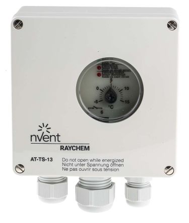 NVent RAYCHEM Begleitheizung Thermostat AT-TS-13, -5 → +15 °C.