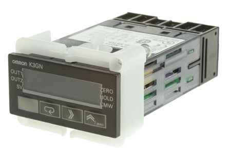 Omron 数字面板仪表, 测量电流，电压, 22mm高切面, LCD