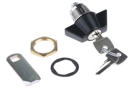 Euro-Locks A Lowe & Fletcher Group Company Lowe & Fletcher Schrankschloss, 23 X 20.2mm, Entsperrbar Mit Schlüssel
