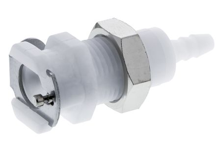Colder Products Hose Connector, Straight Hose Tail Coupling 1/8in ID, 8.3 Bar