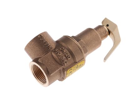 Nabic Valve Safety Products Pressure Relief Valve, 3/4in, 3/4 in BSP Female 3bar