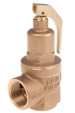Nabic Valve Safety Products Pressure Relief Valve, 1in, 1 in BSP Female 5bar