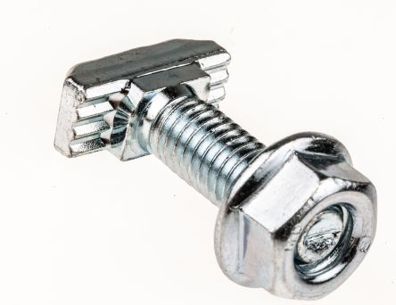 Bosch Rexroth Verbindungskomponente, Hammerschrauben, Steckverbinderhalterung Und Gelenk Für 8mm, M6, L. 20mm Passend