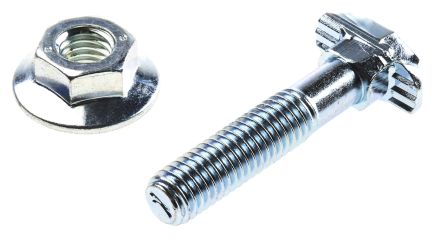 Bosch Rexroth Verbindungskomponente, Hammerschrauben, Steckverbinderhalterung Und Gelenk Für 10mm, M8, L. 40mm Passend