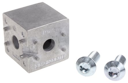 Bosch Rexroth Verbindungskomponente, Würfelverbinder, Steckverbinderhalterung Und Gelenk Für 10mm, M8, L. 45mm Passend