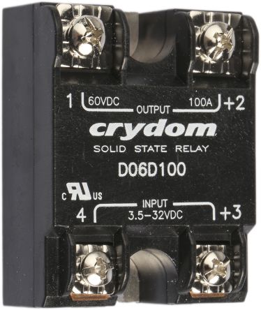 Sensata / Crydom D06D SMD Halbleiterrelais 60 V DC / 100 A