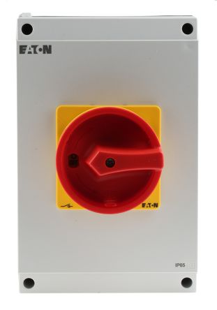 Eaton Interrupteur-sectionneur Moeller, 6P, 63A, 415V C.a.
