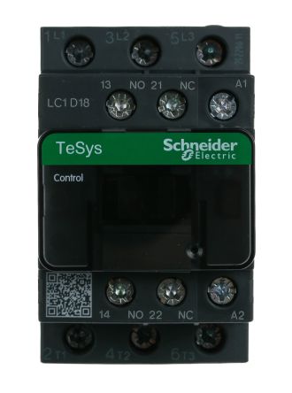 Schneider Electric 接触器, LC1D系列, 3极, 触点32 A, 触点电压690 V 交流