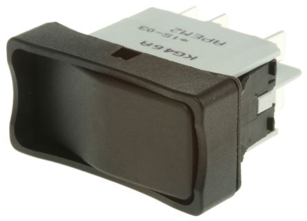 APEM Tafelmontage Wippschalter, 2-poliger Ein/Ausschalter Ein-Ein, 15 A 36.8mm X 21.08mm, IP 65