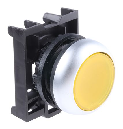 Eaton RMQ Titan Series Yellow Illuminated Momentary Push Button Head, 22mm Cutout, IP69K