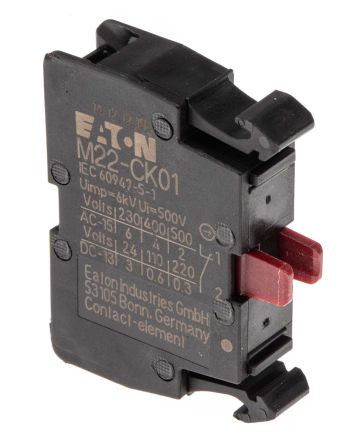 Eaton Moeller Kontaktblock,, 1 NC (Öffner) Für Serie N(S)1(-4), Serie NZM1(-4), Serie PN1(-4)