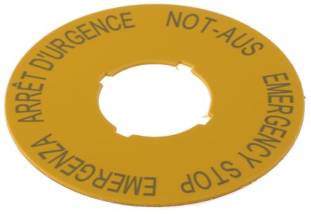 Eaton Moeller Etikett Für Serie RMQ Titan Arrêt D'urgence - Emergency Stop - Emergenza - Not-Aus