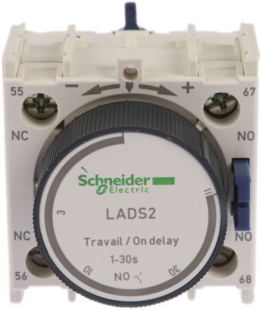 1PCS Schneider LADS2 Contactor Time Delay Auxiliary 1-30s New 