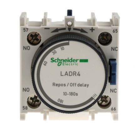 Schneider Electric TeSys Serie D Pneumatischer Zeitgeber Analog (Rückfallverzögerung) 10 → 180s