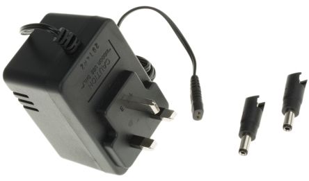 Mascot Plug In Power Supply 12V dc, 500mA 1 Output, 1 x 2.1 mm with Snap-Lock, 1 x 2.5 mm with Snap-Lock