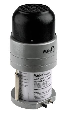 Weller WFE P Lötrauch-Absauger Max.Anz.Ben 2, Mit Hauptfilter, Finstaub Filter, 70W / 230V Ac, 45dB(A), UK-Netzstecker