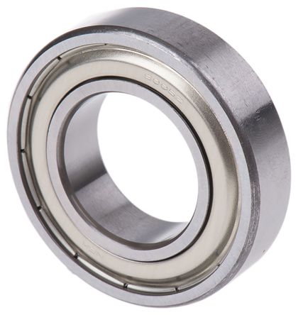 NSK 6005ZZ Single Row Deep Groove Ball Bearing- Both Sides Shielded End Type, 25mm I.D, 47mm O.D