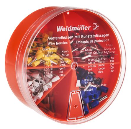 Weidmuller Weidmüller Crimp Set Deutsche Farbcodierung Aderendhülse