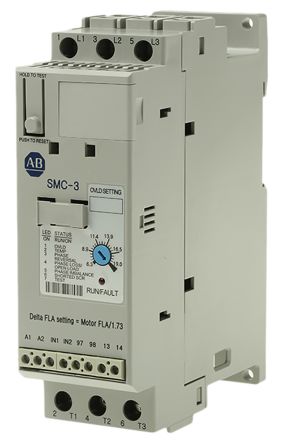 Allen Bradley SMC-3 Sanftstarter 3-phasig 7,5 KW, 460 V Ac / 19 A