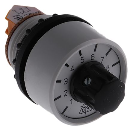 Dold AD3, Tafelmontage Dreh Potentiometer 10kΩ, Schaft-Ø 22,5 Mm
