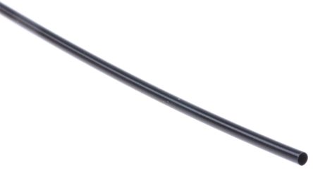 TE Connectivity PVDF热缩管, RW-175系列, 1.2mm直径, 1.2m长, 黑色, 2:1