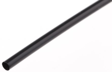 TE Connectivity PVDF热缩管, RW-175系列, 3.2mm直径, 1.2m长, 黑色, 2:1