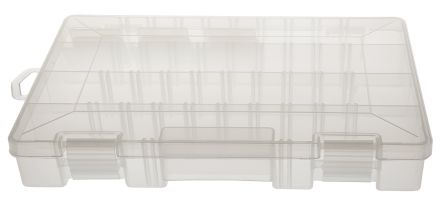 Plano 21 Cell PP, Adjustable Compartment Box, 44.45mm X 276.23mm X 184.14mm