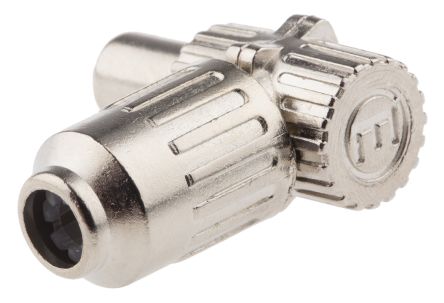 Decelect Forgos Right Angle Aerial Connector Plug, Cable Mount