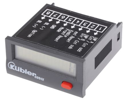 库伯勒计数器, CODIX 131系列, LCD显示, 4 → 30 V 直流电源, 计数模式 脉冲, 电压输入
