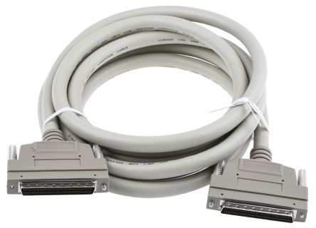 RS PRO SCSI-Kabel SCSI-3 / Stecker, SCSI-3 / Stecker, 3m, Rändelschraube