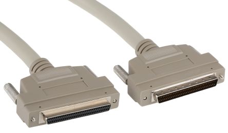 RS PRO SCSI-Kabel SCSI-3 / Stecker, SCSI-3 / Buchse, 2m, Rändelschraube