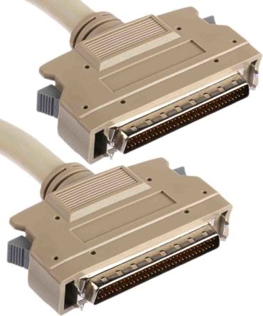 RS PRO SCSI-Kabel SCSI-3 / Stecker, SCSI-3 / Stecker, 2m,, Clip-Befestigung