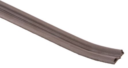Stormguard EPDM Rubber Brown Draught Excluder, 10m x 9mm x 5.5mm
